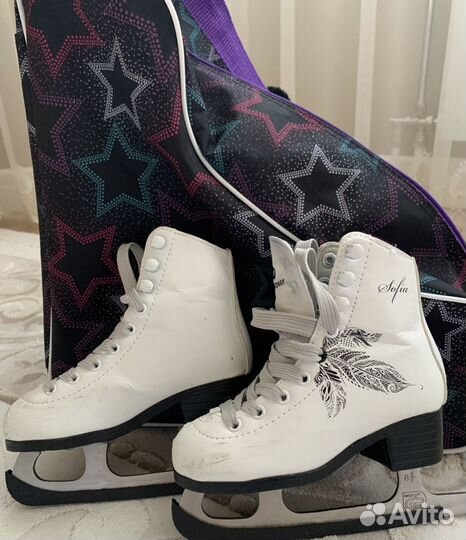 Коньки фигурные детские