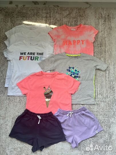 Одежда летняя для девочки р.140-146