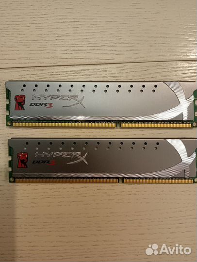 Модули памяти Kingston DDR - 3 игровые