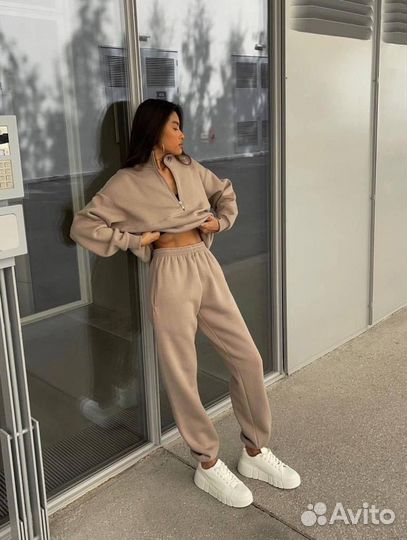 Флисовый костюм женский