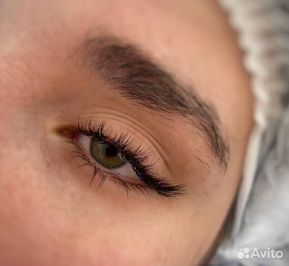 Наращивание и ламинирование ресниц, брови