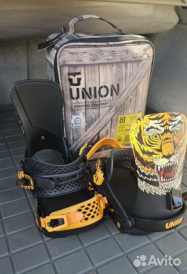 Крепления для сноуборда Union danny kass размер M