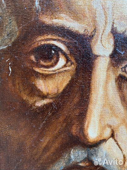 Картина маслом «старец»