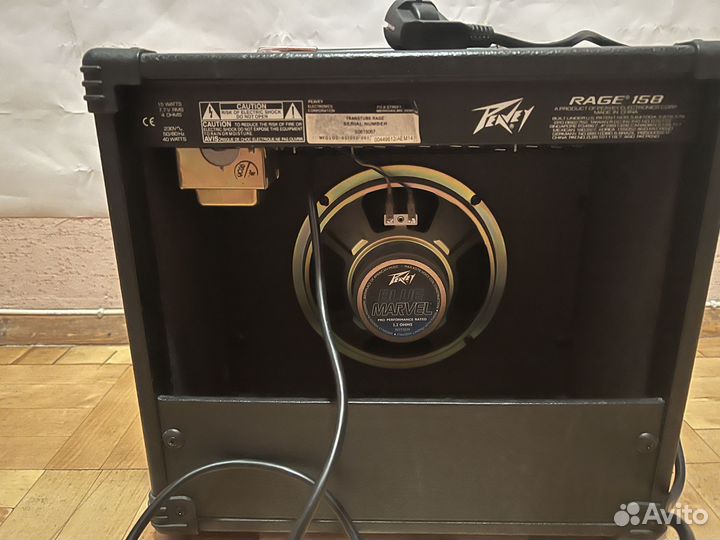 Гитарный комбоусилитель Peavey rage 158