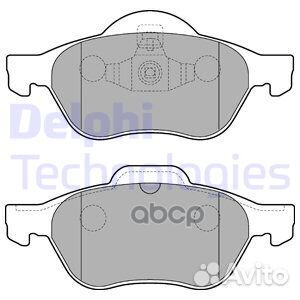 Колодки тормозные дисковые, комплект LP2252 Delphi