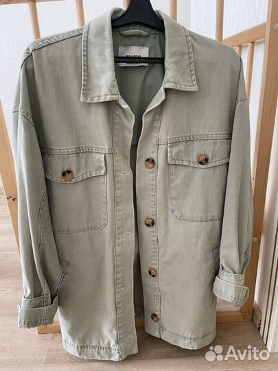 Джинсовая куртка pull bear