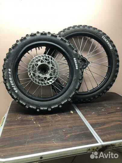 Комплект колёс 17/14 на питбайк