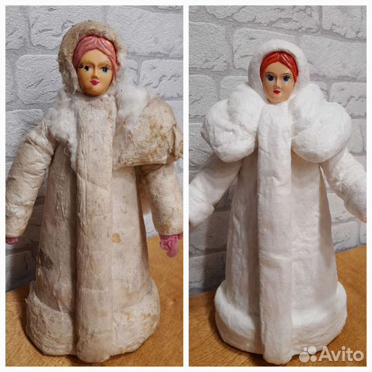 Реставрация ватных игрушек