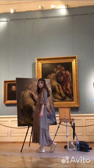 Портрет, картина, копия на заказ по фото. Художник