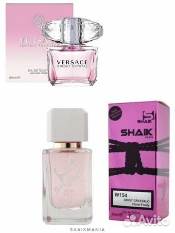 Женские духи shaik W154 Versace Bright Crystal