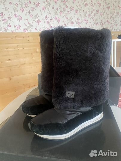 Calvin klein сапоги 38