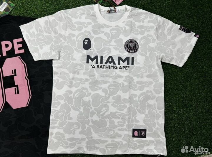 Футболка bape x inter miami