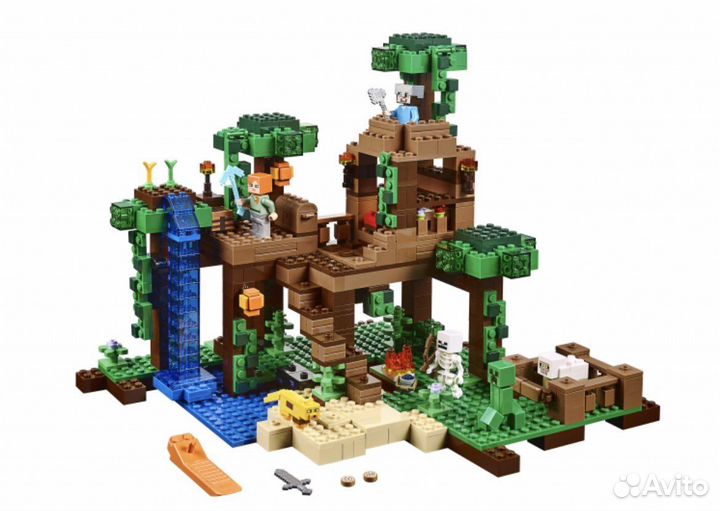 Конструктор Minecraft 10471, 21125 Домик на дереве