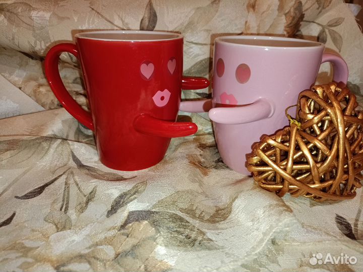 Парные кружки для влюблённых avon