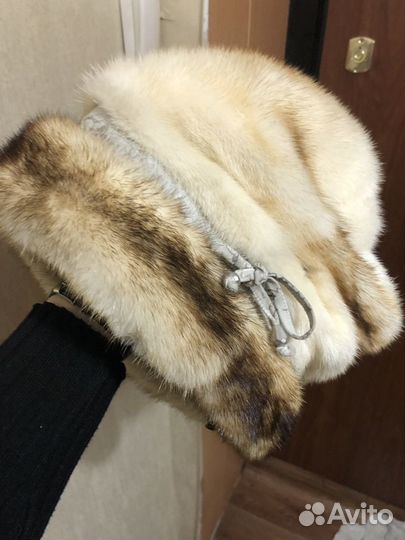 Шапка норковая женская