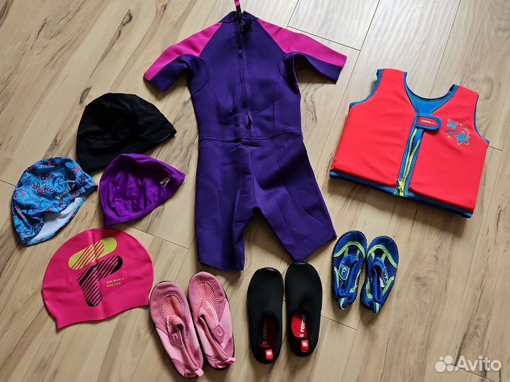 Детский гидрокостюм и жилет