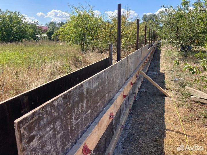 Бетонные Работы / Своя Опалубка Фанера