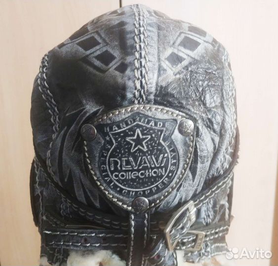 Шапка пилота, шлем, байкерская атрибутика