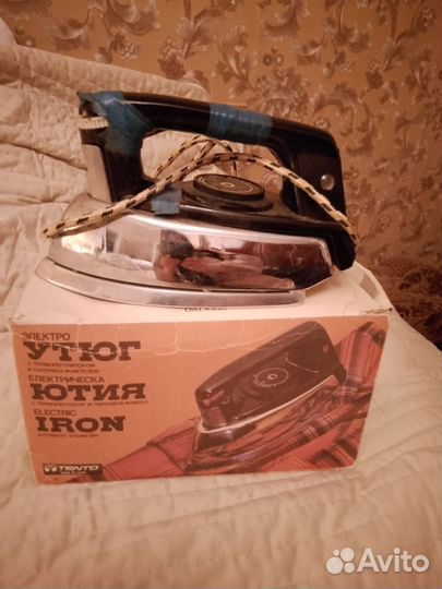 Утюг чугунный старинный