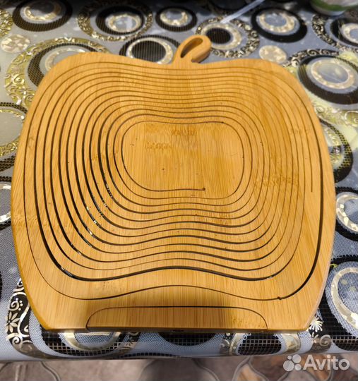 Корзина из бамбука складная