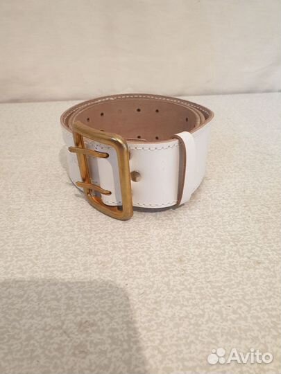 Белый офицерский ремень
