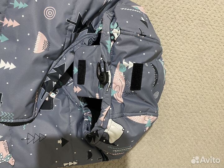 Конверт кокон для новорожденных зимний/весенний