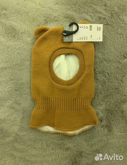 Детская шапка шлем новая (3-6месяцев)