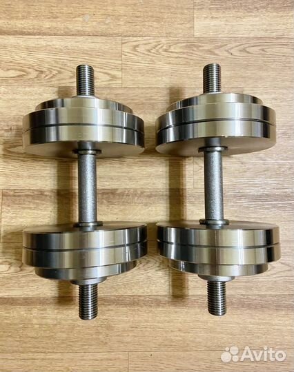 Гантели от 13 до 73кг стальные новые