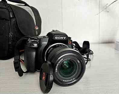 Зеркальный фотоаппарат sony alpha 350