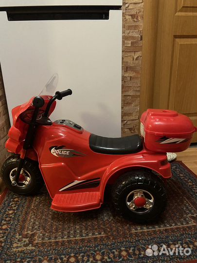 Детский мотоцикл на аккумуляторе новый