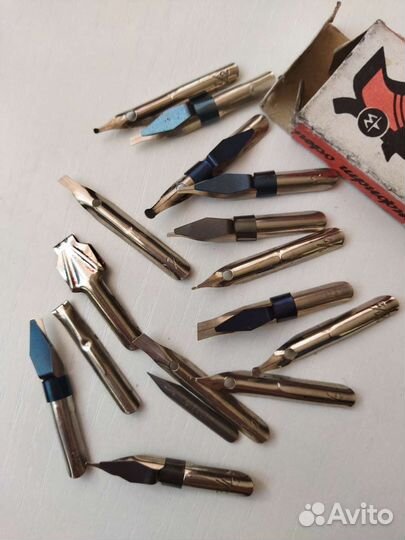 Перья шрифтовые