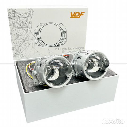 Светодиодные линзы VDF LK2+ 3.0 5500K Bi-Led (комп