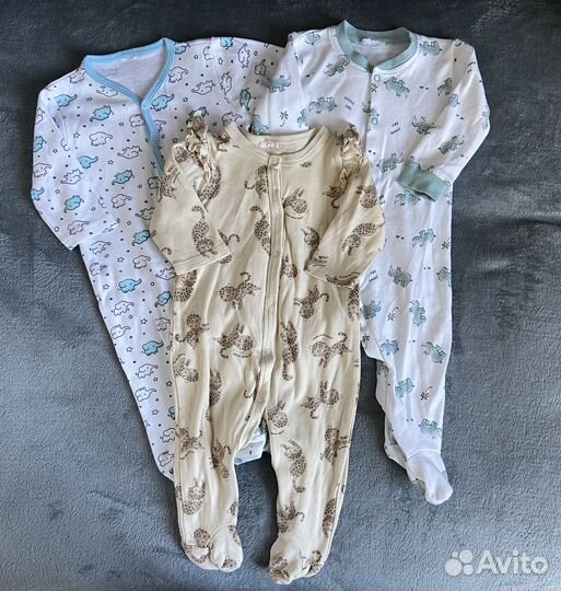 Детские вещи пакетом для мальчика или девочки 68