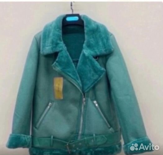 Дубленка авиатор женская