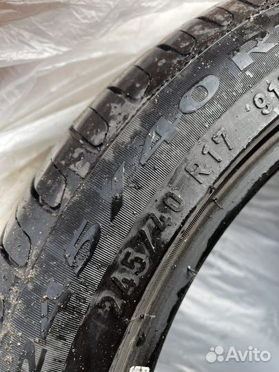 Pirelli Cinturato P7 225/45 R17 и 245/40 R17