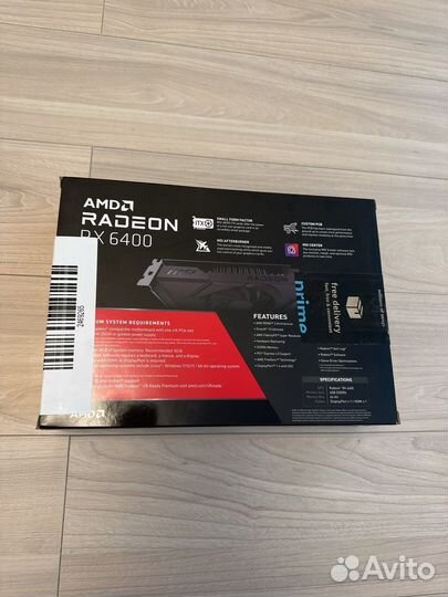 Видеокарта amd radeon rx 6400