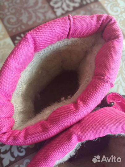 Зимние ботинки для девочки 22-23, демары