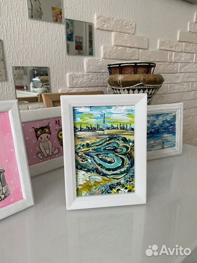 Картина дубай озеро любви