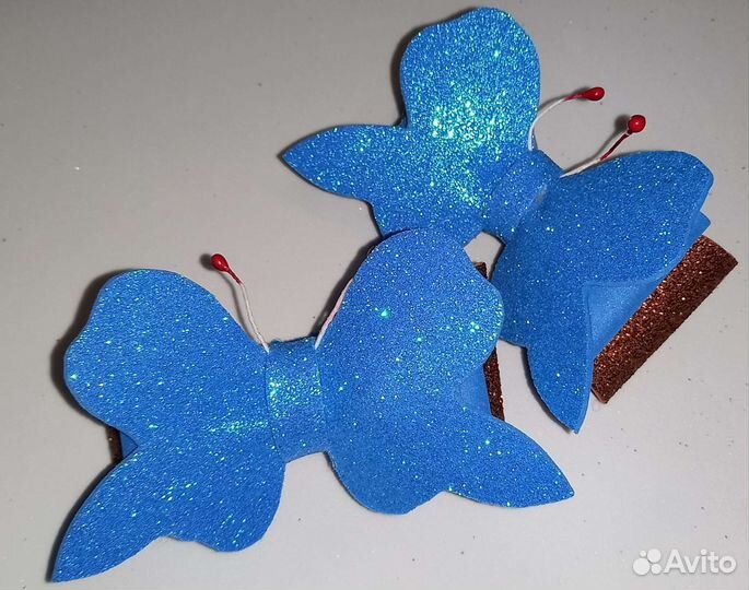 Бантики резиночки из фоамирана