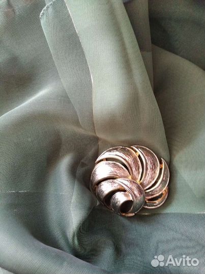 Брошь с зажимом для шарфа, платка СССР