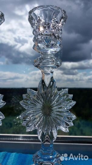 Подсвечник хрустальный СССР