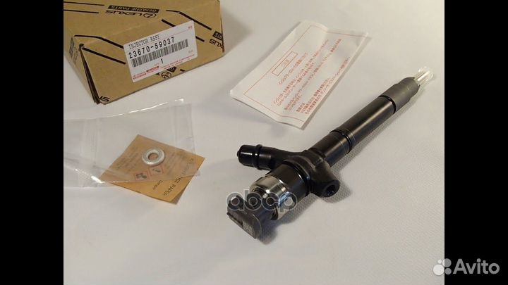 Форсунка топливная 23670-59037 toyota