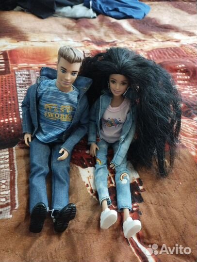 Кукла барби с одеждой