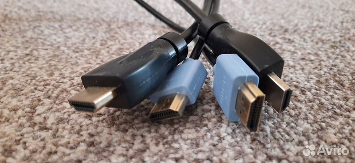 Кабель hdmi 2шт. 50см. и 1м