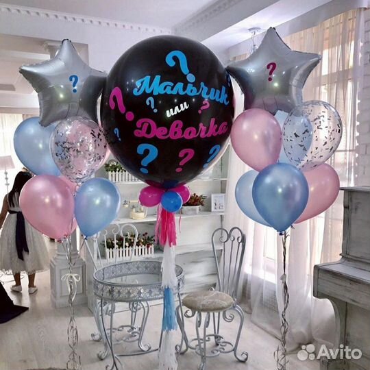 Гендерный шар на определение пола