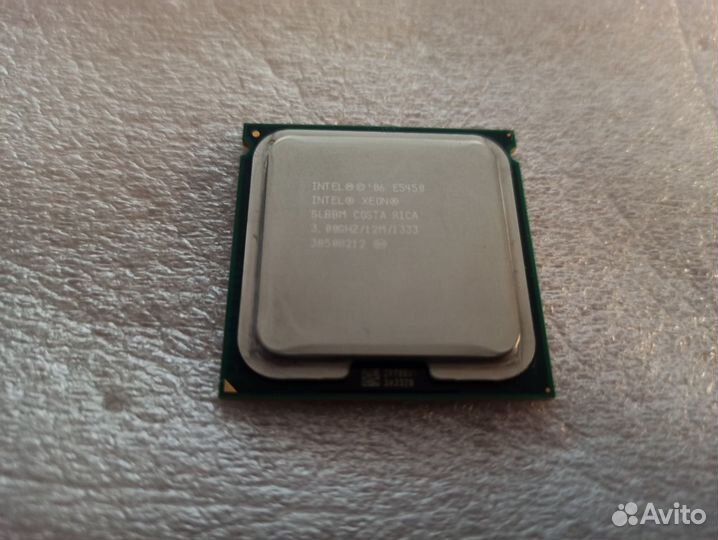 Процессоры Intel Xeon X5450 3.0 GHz/12Mb /1333MHz