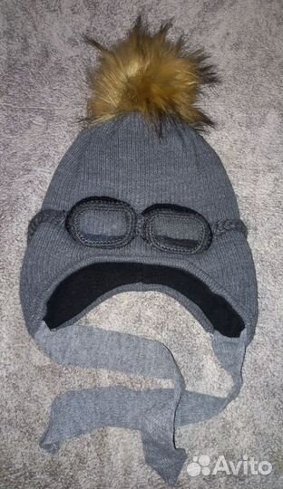Шапка с очками