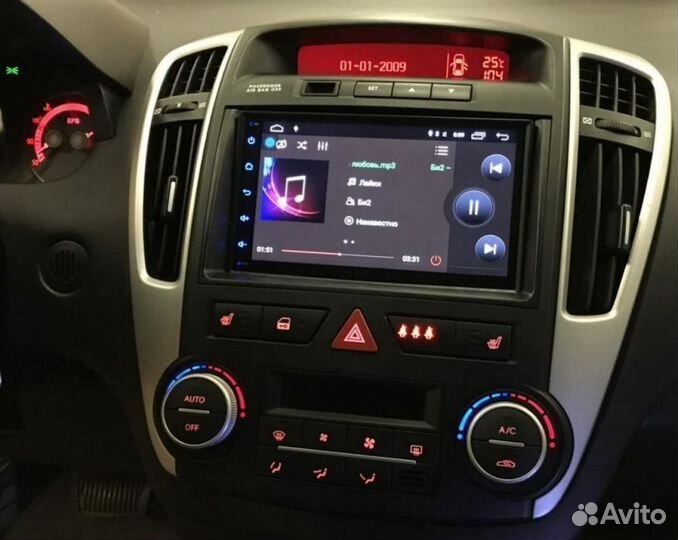 Магнитола Kia Ceed 10-12 IPS WiFi