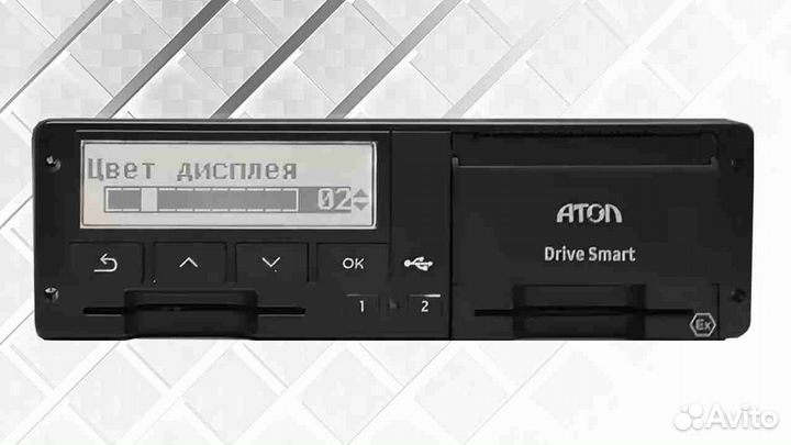 Новый цифровой тахограф Атол.Под ключ