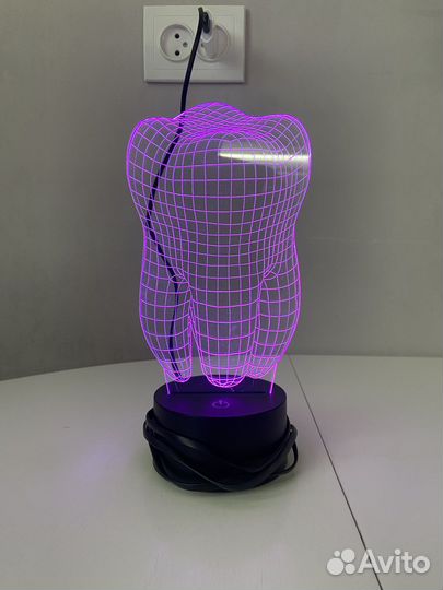 Ночник/светильник «Зуб»